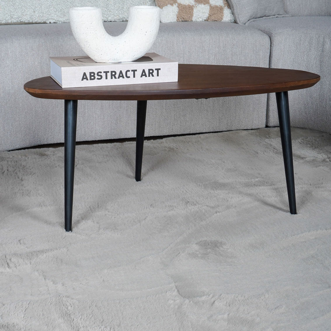 Vloerkleed Velluto Toffee Rond - view 2