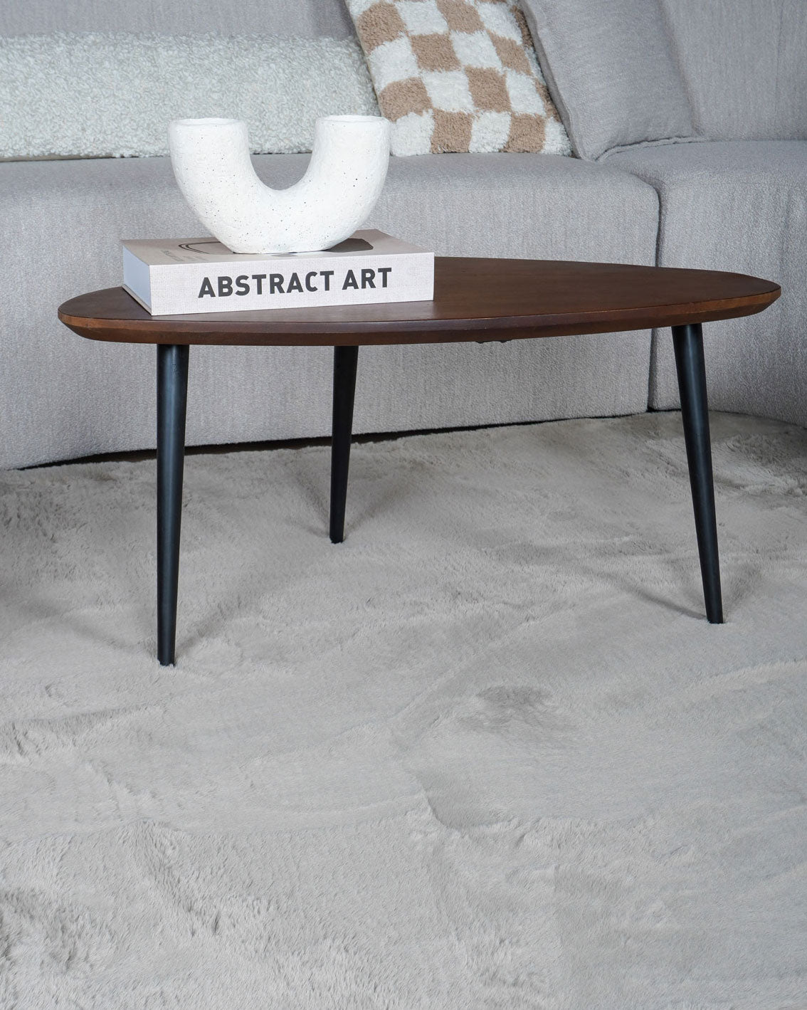 Vloerkleed Velluto Toffee Rond - view 2