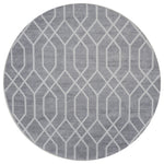 Vloerkleed Pattern Grijs Rond - Grijs Rond