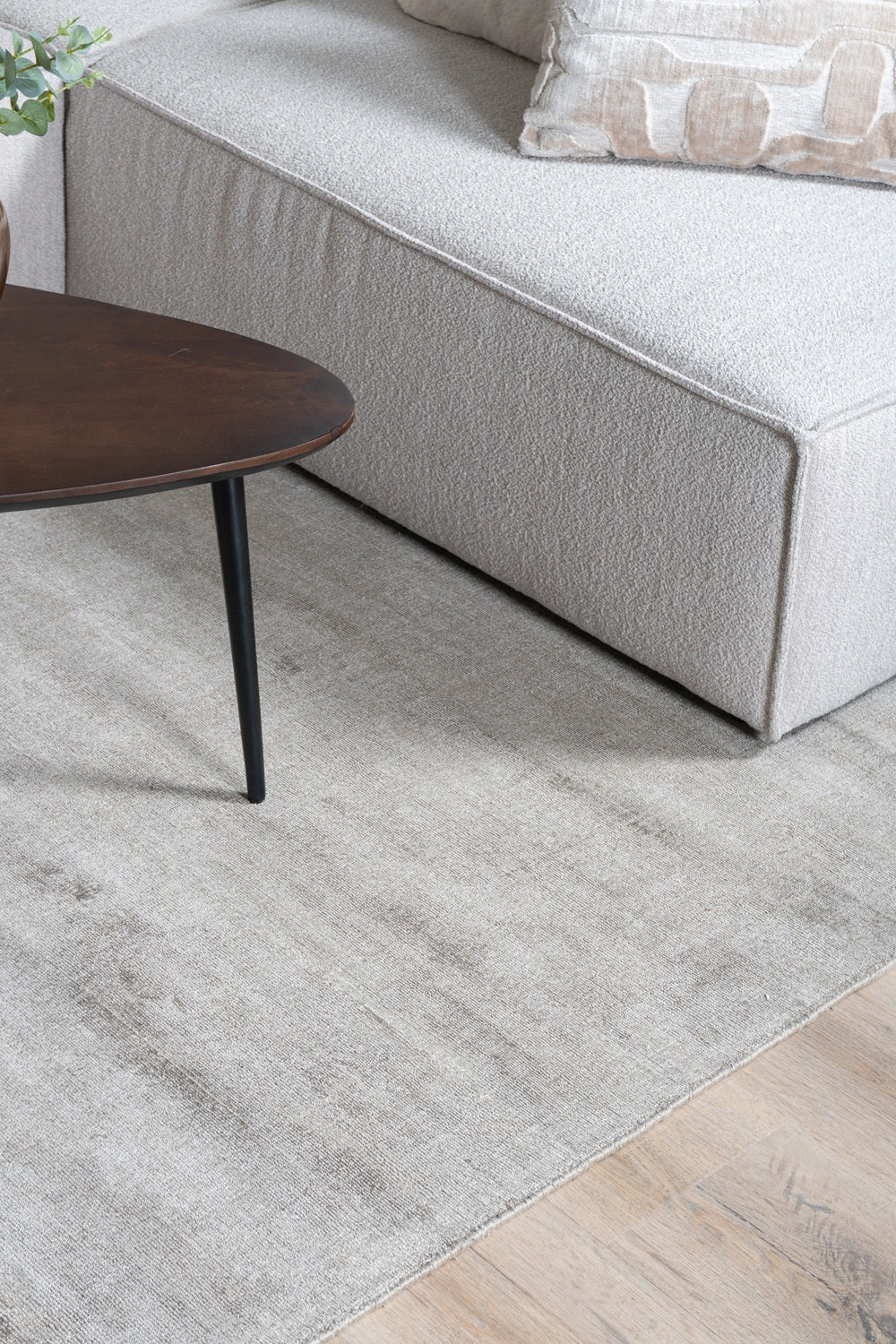 Vloerkleed Cos - Viscose Taupe - view 3
