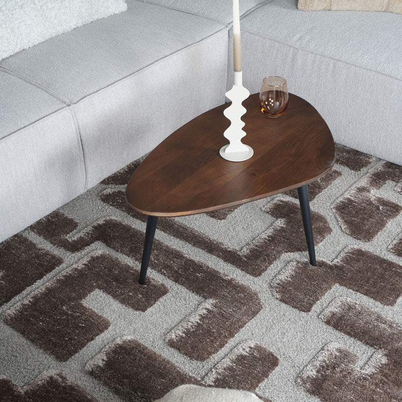 Vloerkleed Liana Bruin - view 2