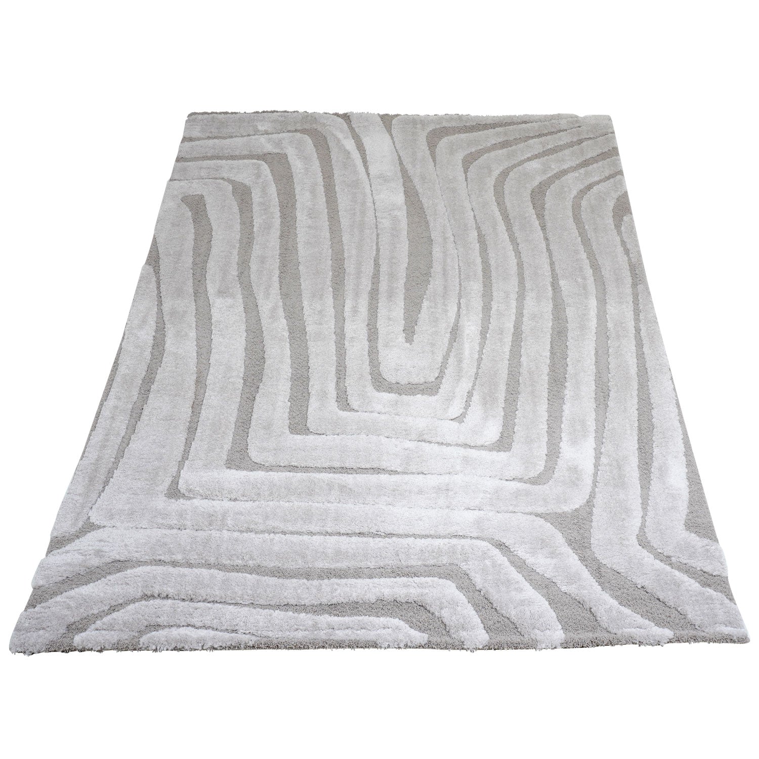 Vloerkleed Lima Beige - Beige Rechthoekig