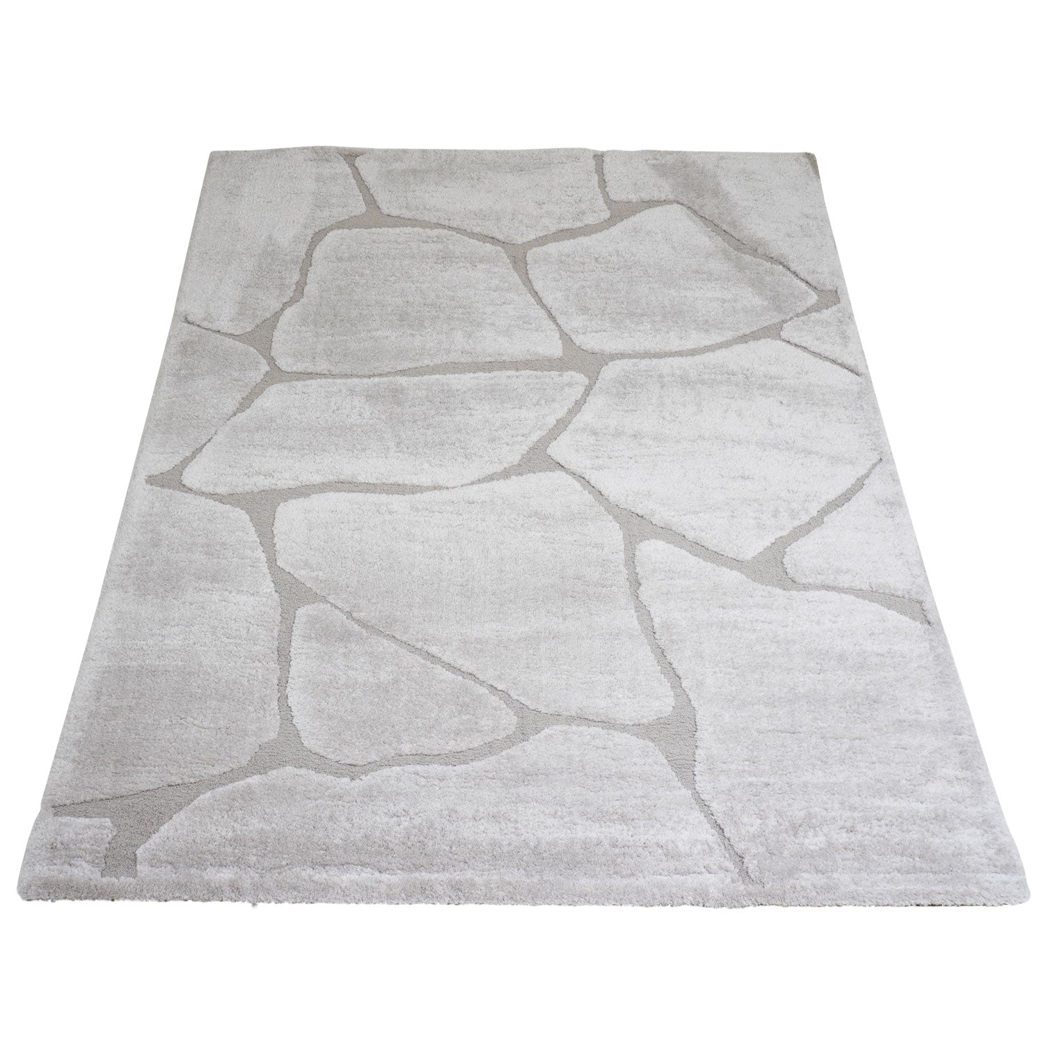 Vloerkleed Macy Beige - Beige Rechthoekig