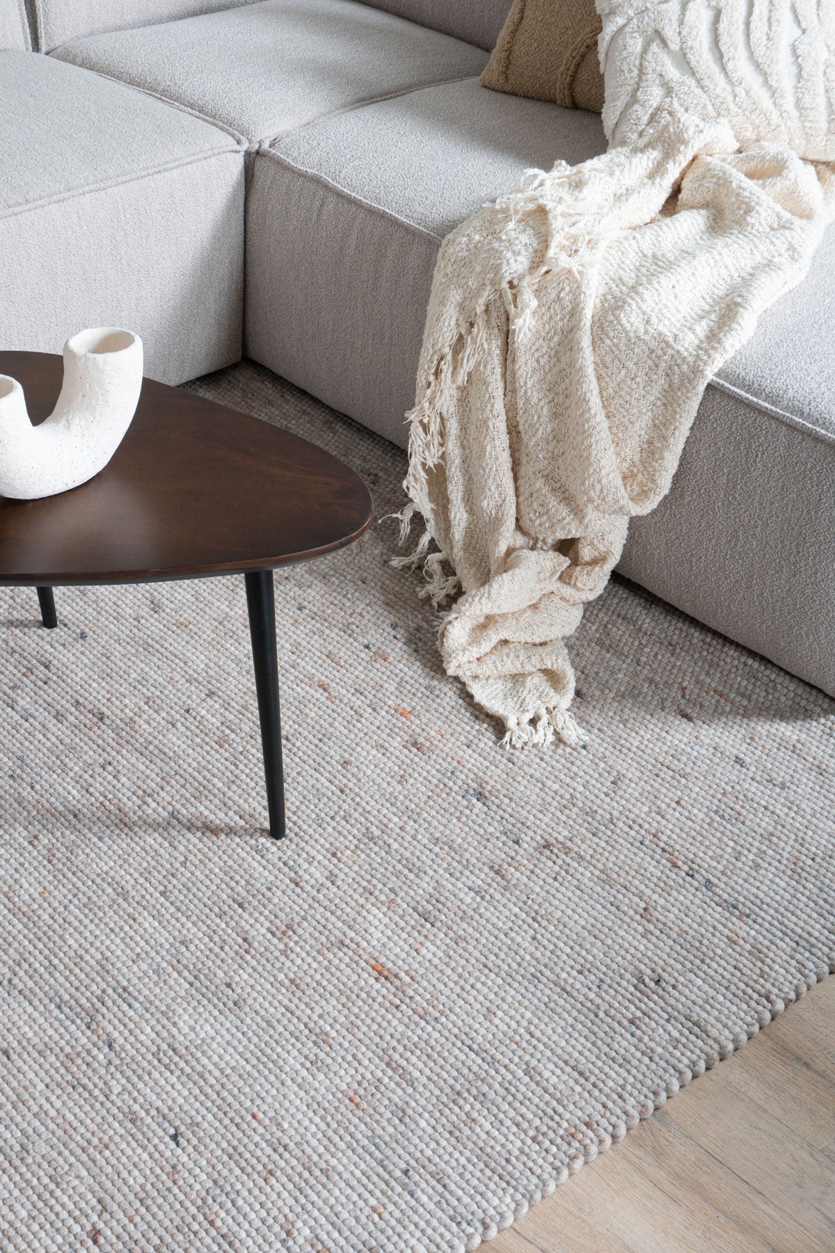 Vloerkleed Scott Taupe - view 2