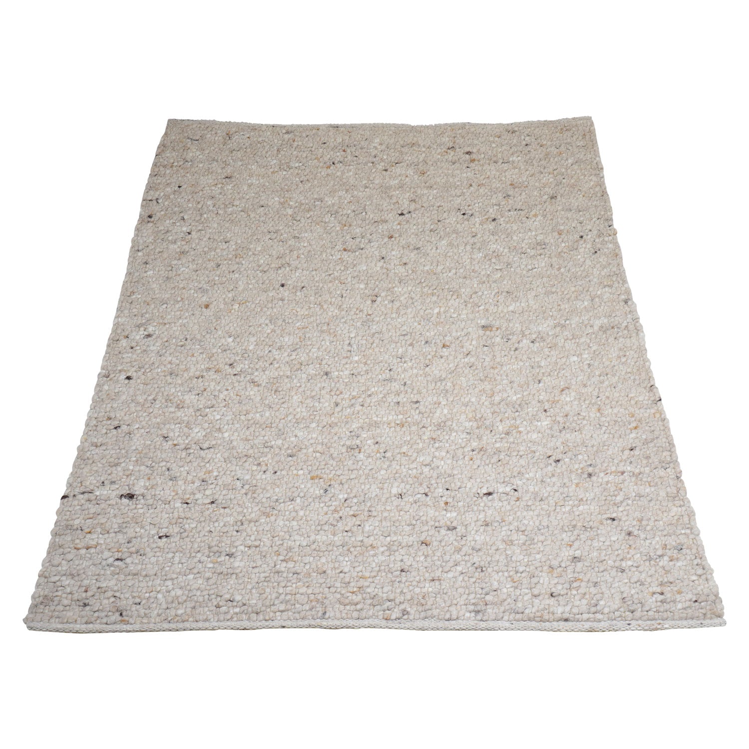 Vloerkleed Steve Beige - Beige Rechthoekig