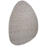 Vloerkleed Stone Donker Beige 417 - Kiezelvormig - Beige Organisch