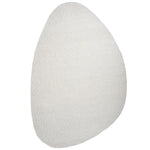 Vloerkleed Stone White - Kiezelvormig - Wit Organisch