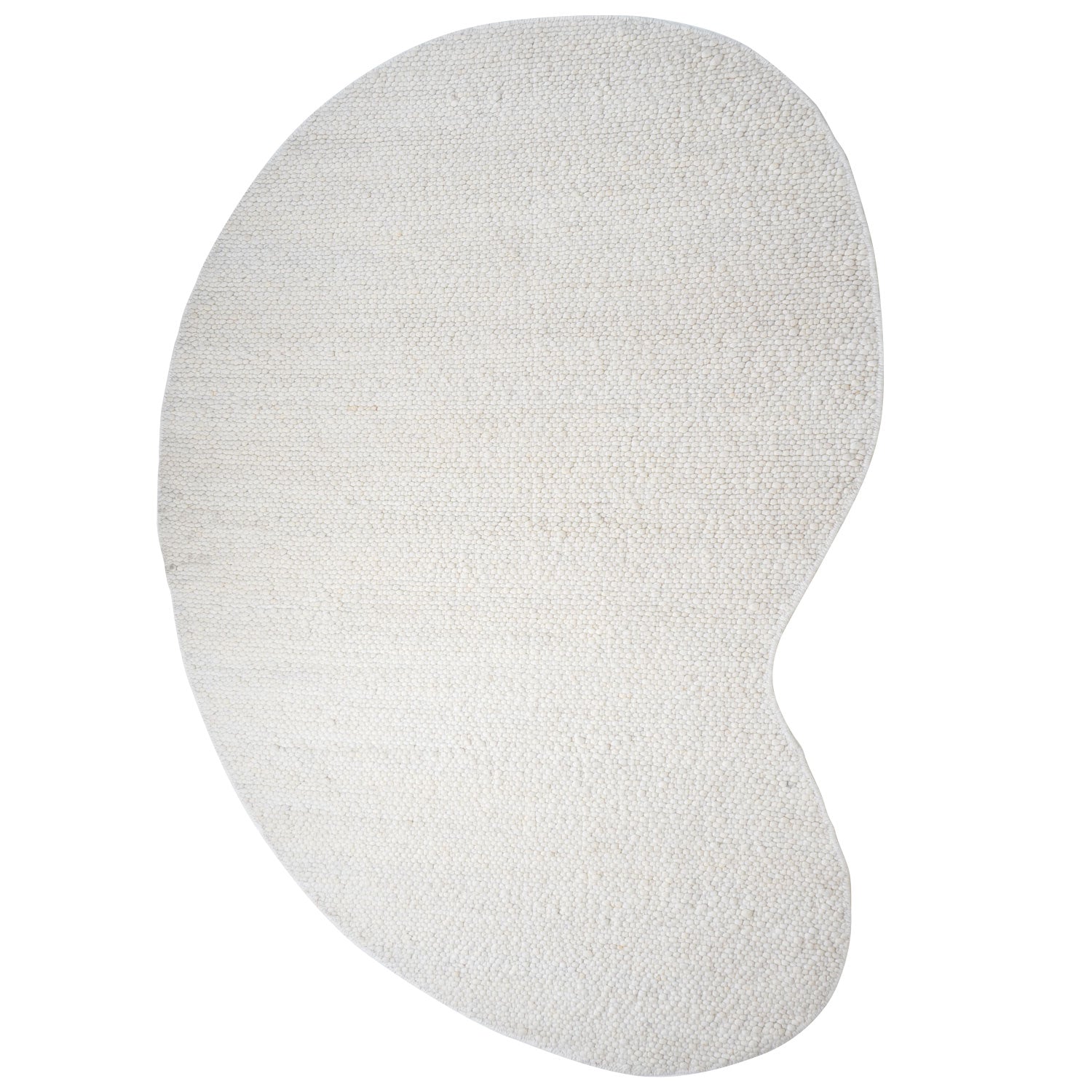 Vloerkleed Stone White - Organisch - Wit Organisch