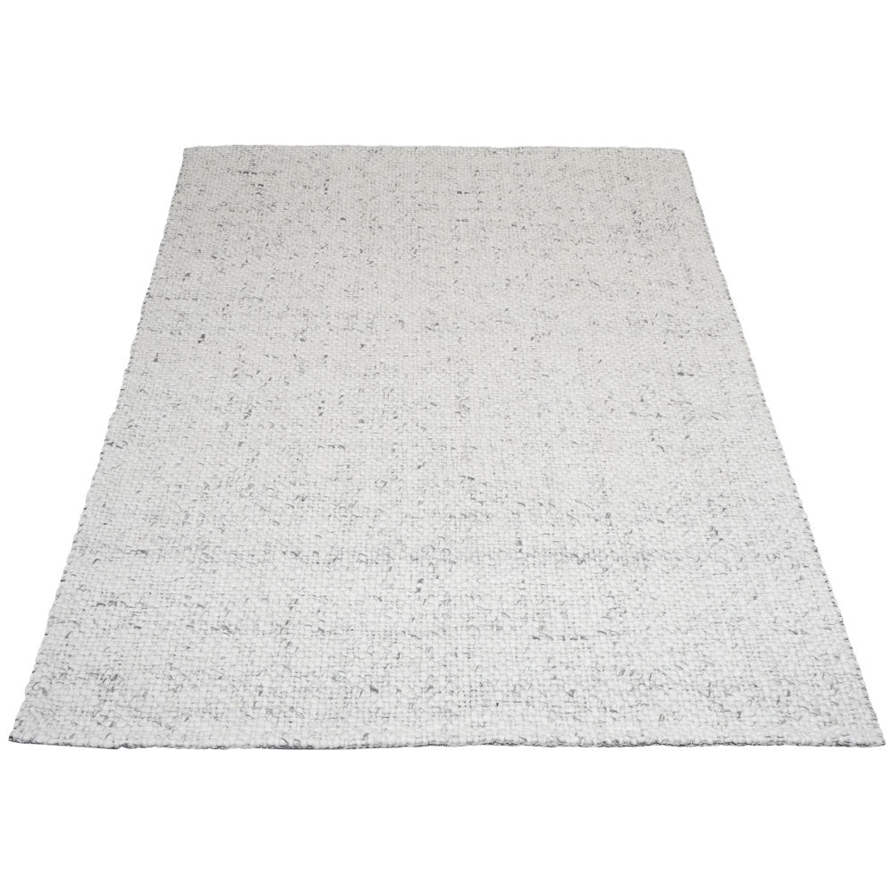 Vloerkleed Adige Cream/Grey - Wit Rechthoekig
