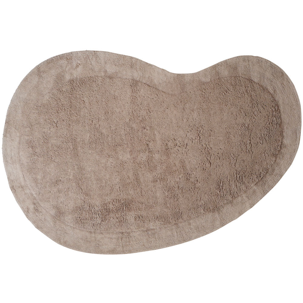 Vloerkleed Bodi - Taupe - Taupe Organisch