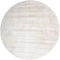 Vloerkleed Cos - Viscose Beige Rond - Beige Rond