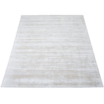 Vloerkleed Cos - Viscose Ivory - Wit Rechthoekig