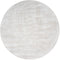 Vloerkleed Cos - Viscose Ivory Rond - Wit Rond