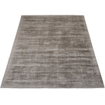 Vloerkleed Cos - Viscose Taupe - Taupe Rechthoekig