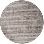 Vloerkleed Cos - Viscose Taupe Rond - Taupe Rond