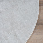 Vloerkleed Cos - Viscose Ivory Rond - view 4