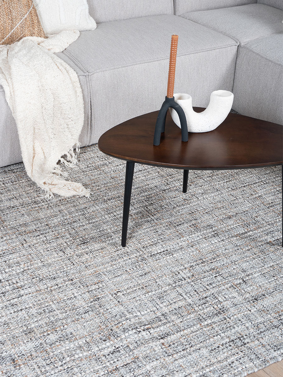 Vloerkleed Cross Grey/Beige - view 2