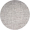 Vloerkleed Cross Grey/Beige Rond - Grijs Rond