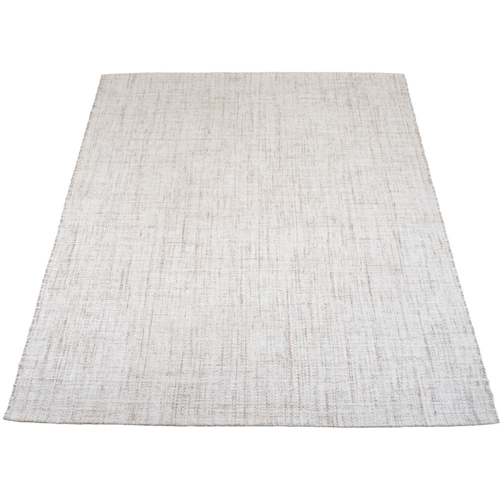 Vloerkleed Cross Light Beige - Beige Rechthoekig