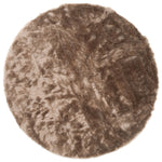 Vloerkleed Donsie Brown Rond - Bruin Rond