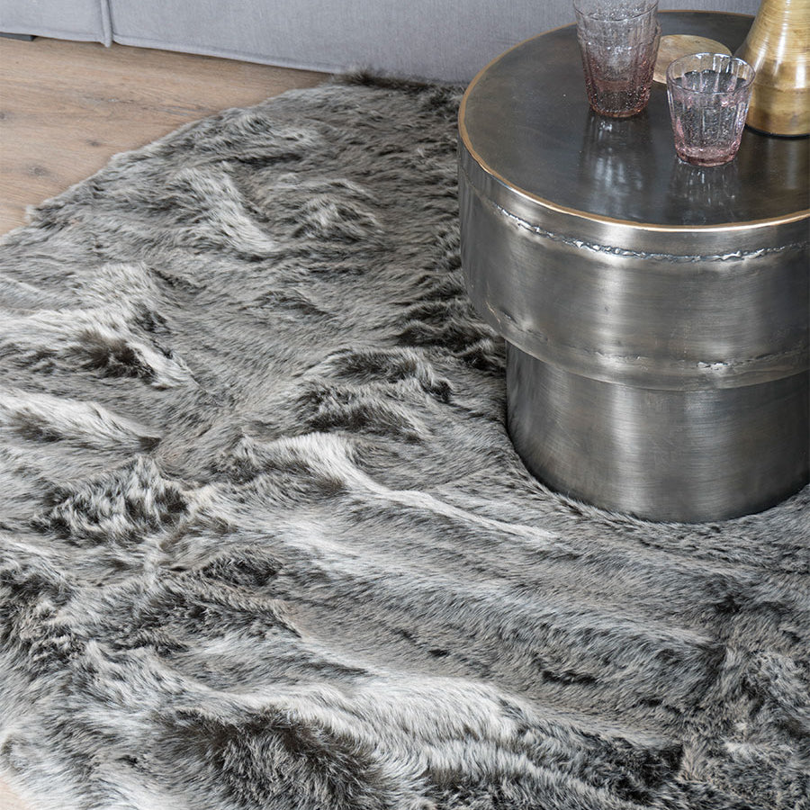 Vloerkleed Donsie Antraciet Rond - view 2