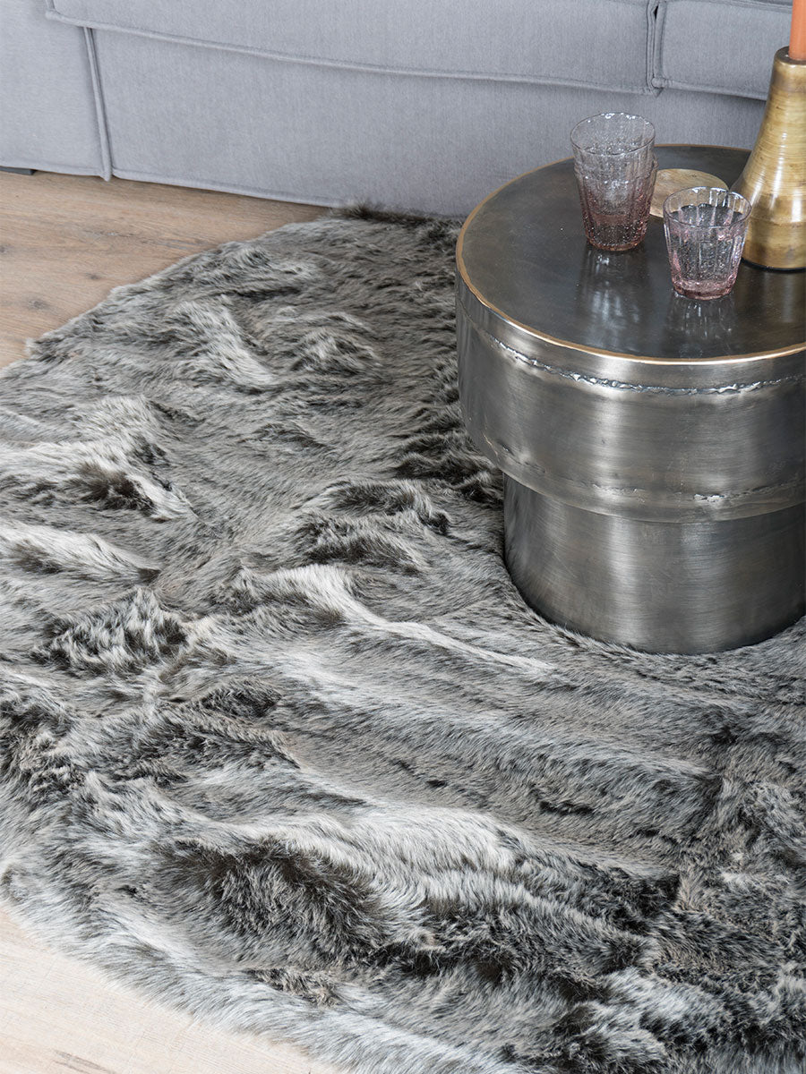 Vloerkleed Donsie Antraciet Rond - view 2