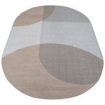Vloerkleed Eli Beige Ovaal - Beige Ovaal