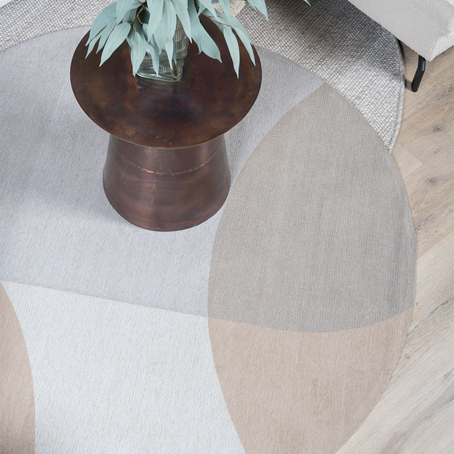 Vloerkleed Eli Beige Rond - view 2