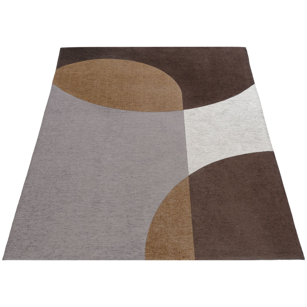 Vloerkleed Eli Brown - Bruin Rechthoekig
