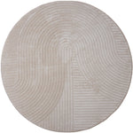 Vloerkleed Ella Beige Rond - Beige Rond