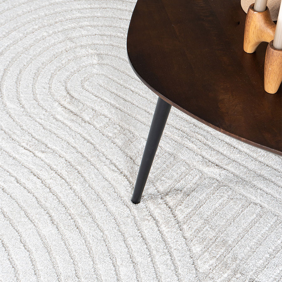 Vloerkleed Ella Cream Rond - view 2