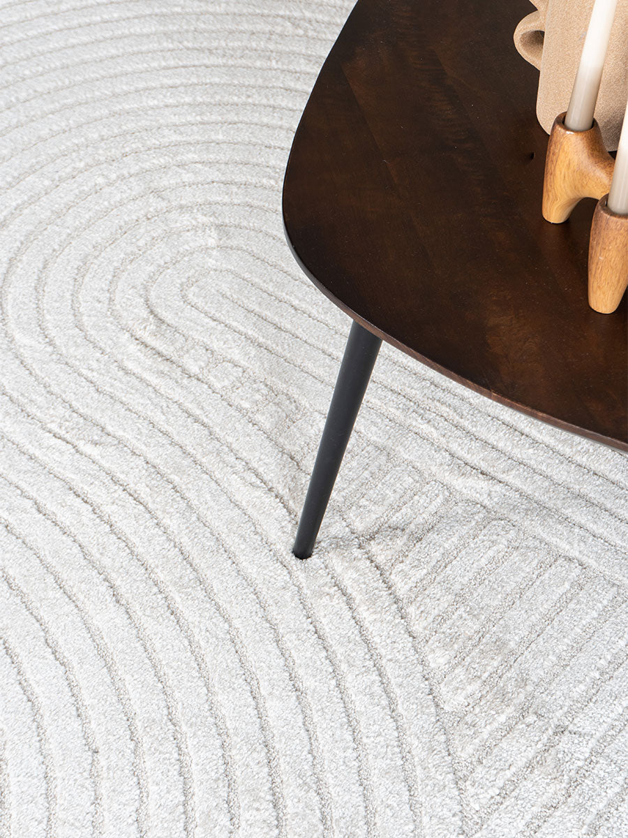 Vloerkleed Ella Cream Rond - view 2