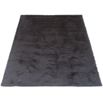 Vloerkleed Gentle Black 90 - Zwart Rechthoekig