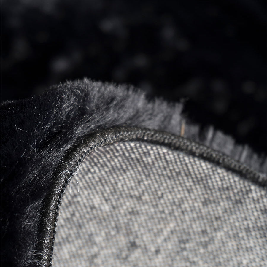 Vloerkleed Gentle Black 90 Rond - view 2