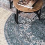 Vloerkleed Heris Green 10 Rond - view 3