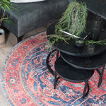 Vloerkleed Heris Red 01 Rond - view 3