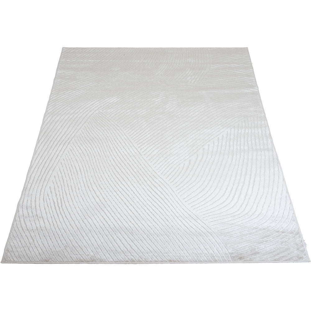 Vloerkleed Highlands Ivory - Wit Rechthoekig