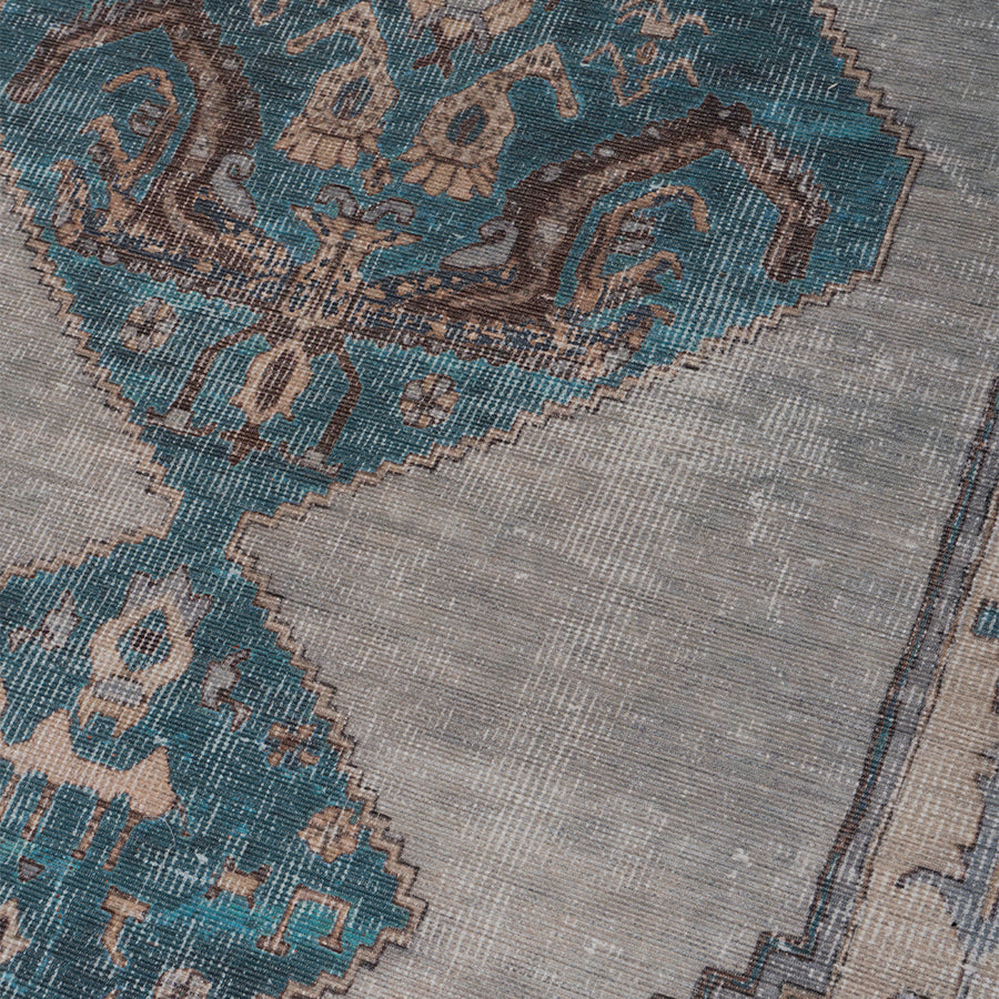 Vloerkleed Karaca Blue 03 - view 2
