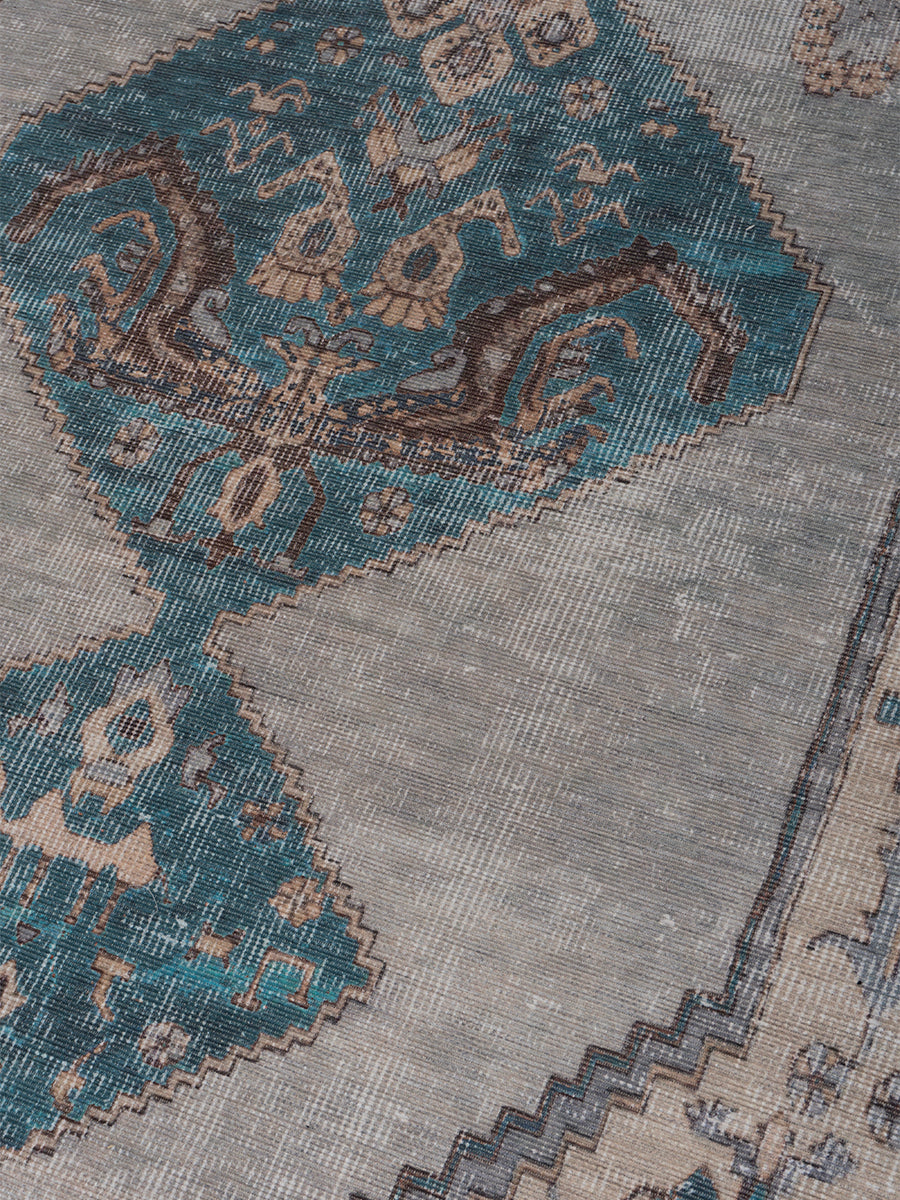 Vloerkleed Karaca Blue 03 - view 2