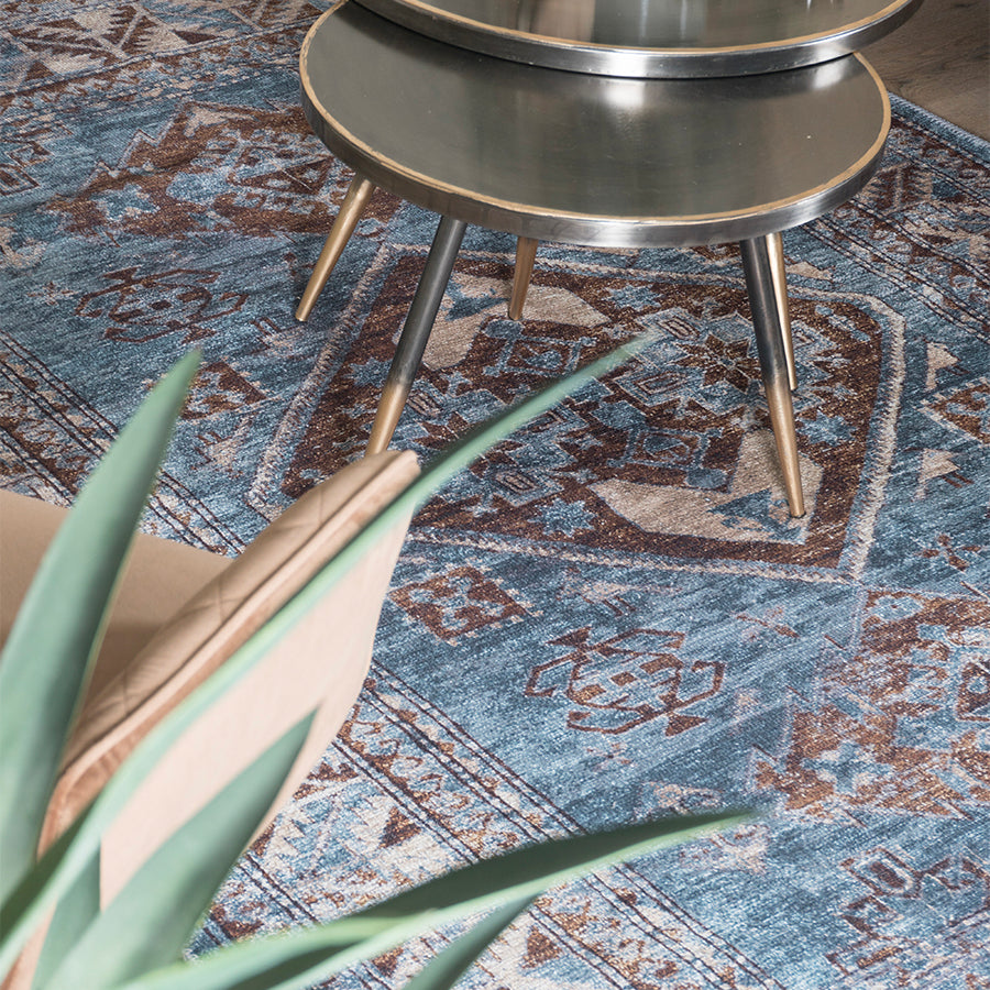 Vloerkleed Laria Blue 3 - view 2