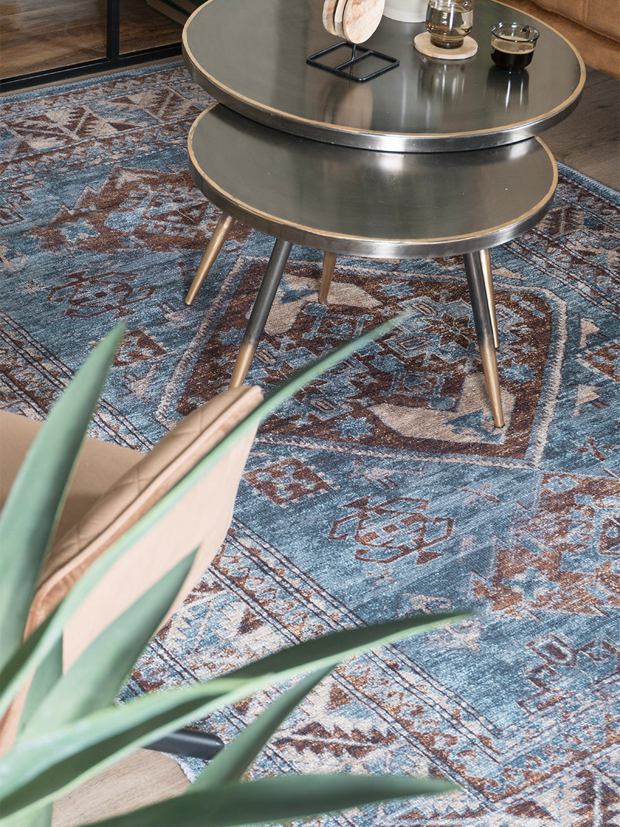 Vloerkleed Laria Blue 3 - view 2