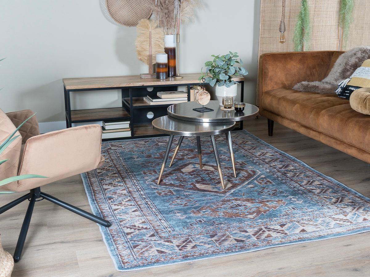 Vloerkleed Laria Blue 3 - view 3