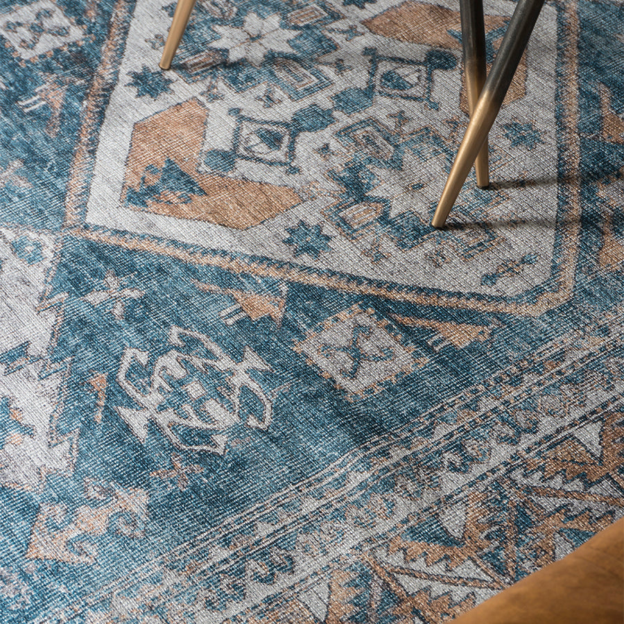 Vloerkleed Laria Blue 4 - view 2