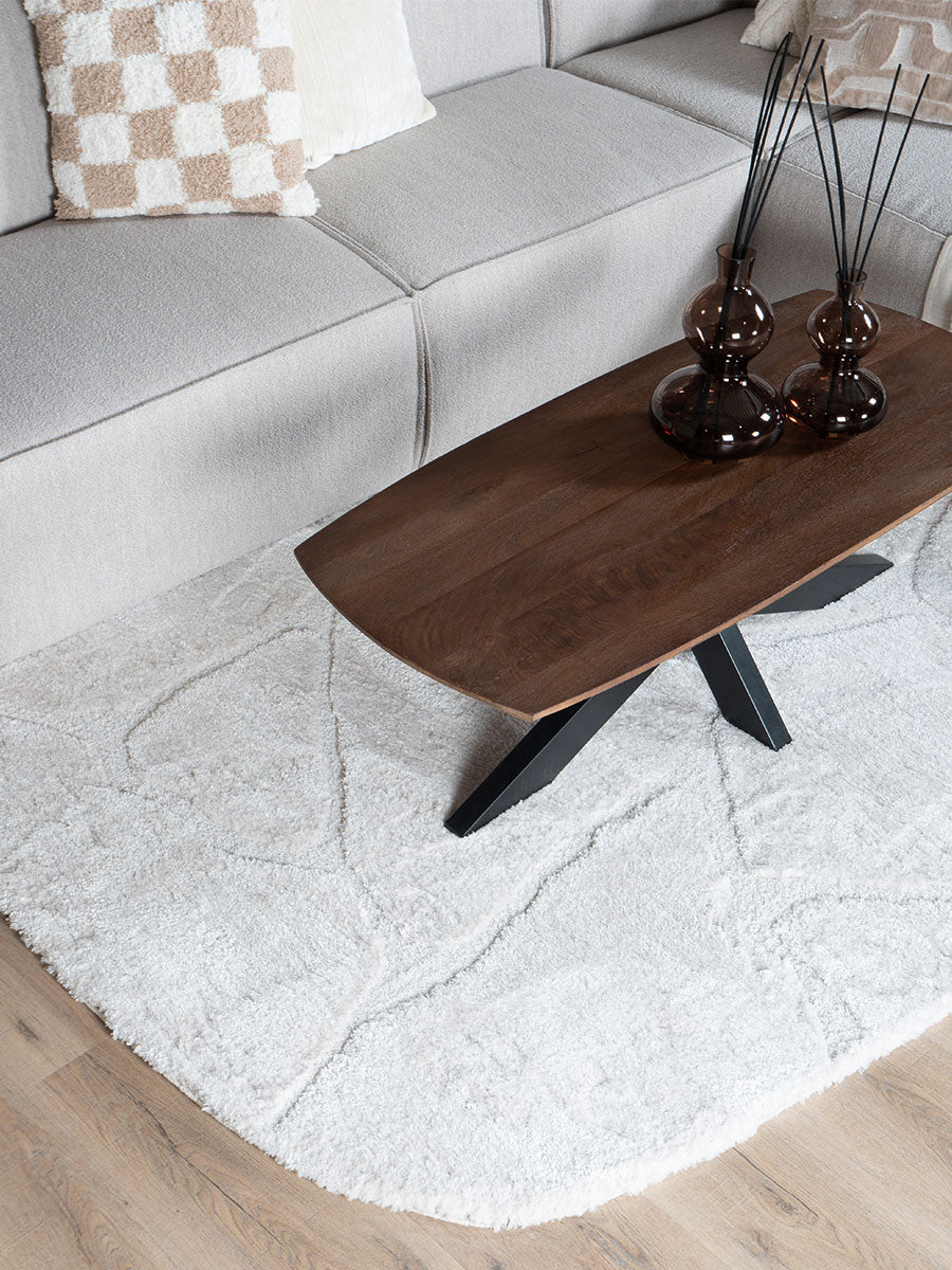 Vloerkleed Macy Creme - Rounded Corners - view 4