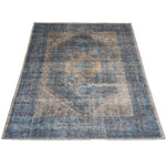Vloerkleed Madel Groen/Blauw - Groen Rechthoekig