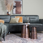 Vloerkleed Mahal Beige 00 Rond - view 2