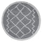 Vloerkleed Marrakesh Grey Rond - Grijs Rond