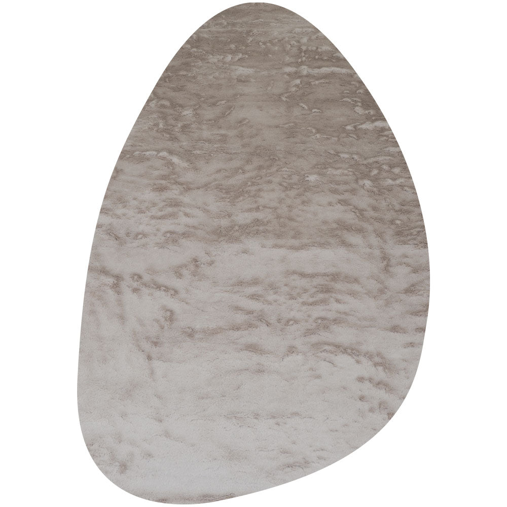 Vloerkleed Morbido Nature 23 Kiezelvormig - Taupe Organisch