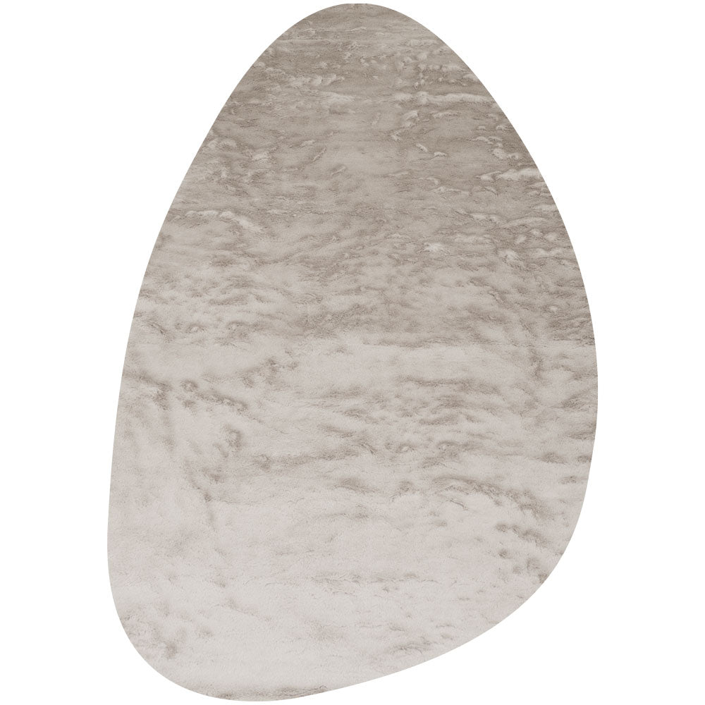 Vloerkleed Morbido Taupe 5529 Kiezelvormig - Taupe Organisch