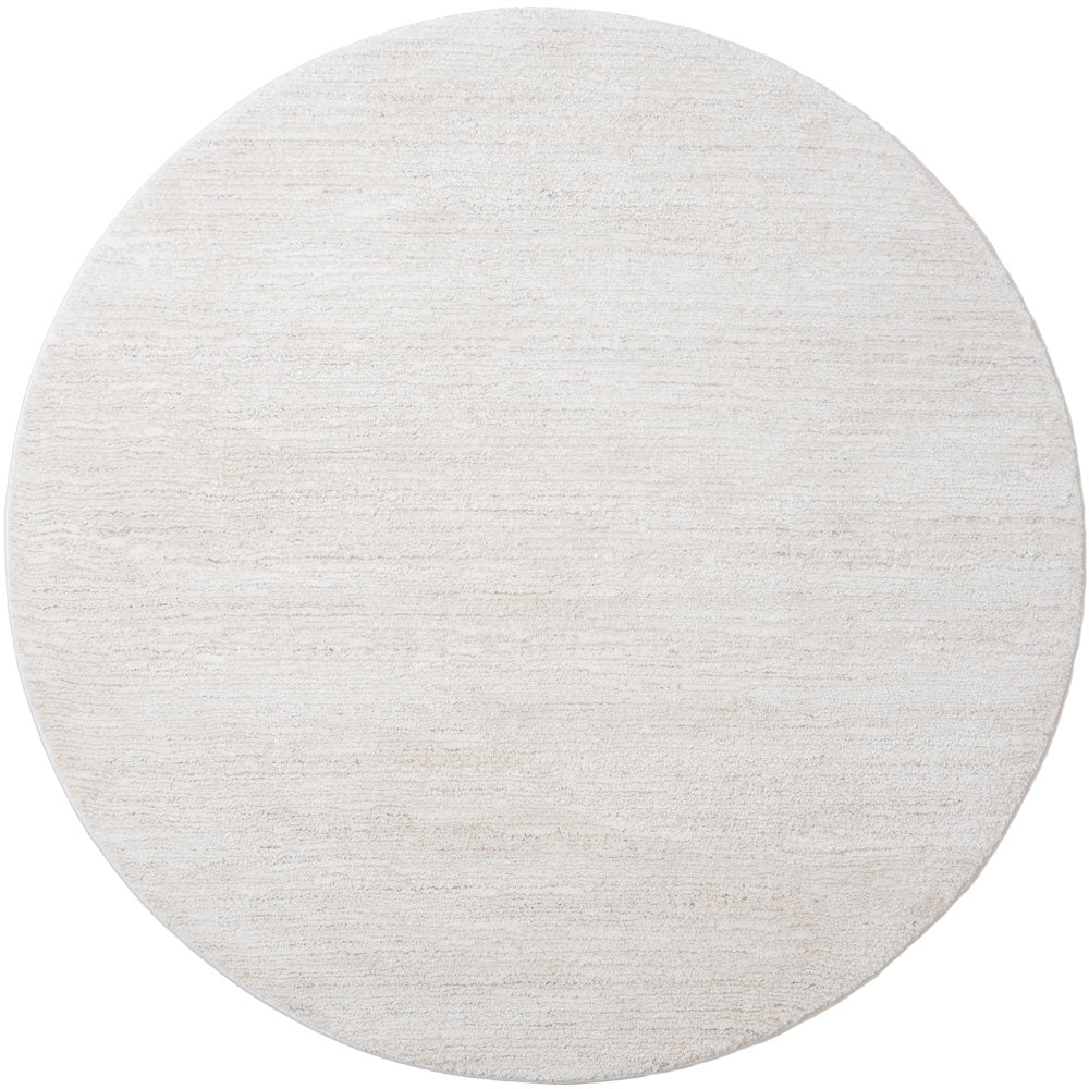 Vloerkleed Nina 1601 Rond - Wit Rond